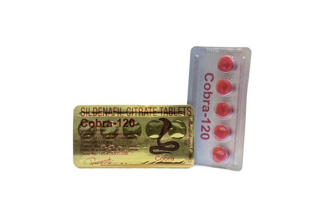 Cobra 120 sildenafil tablets gold blister