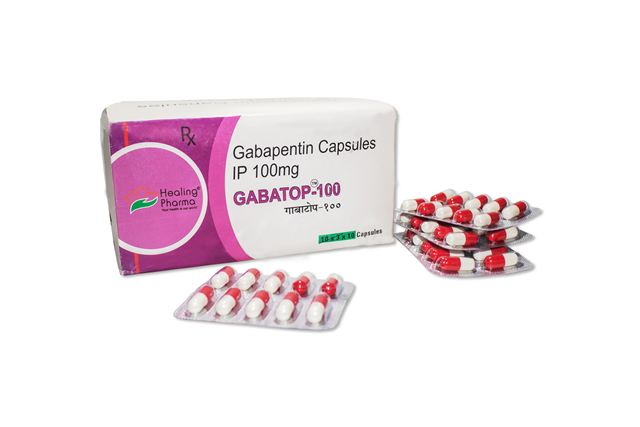 Gabatop 100 gabapentin capsules box