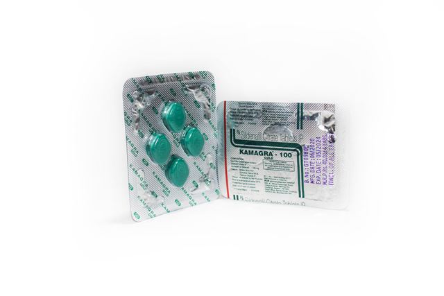 Kamagra Gold 100 green sildenafil tablets