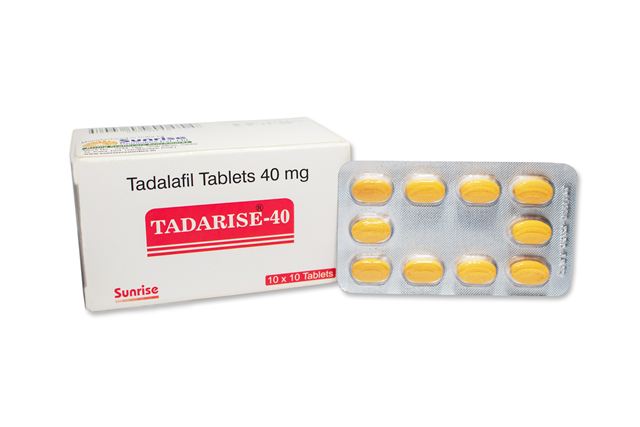 Tadarise 40 tadalafil tablets box