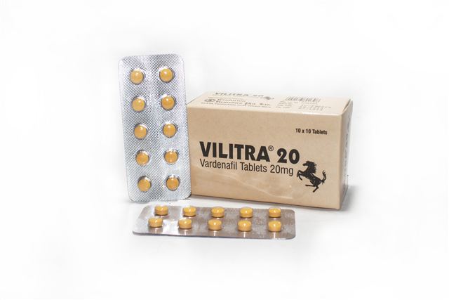Vardenafil tablets box